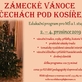 Vánoce na zámku v Čechách pod Kosířem o víkendu 14. a 15. prosince